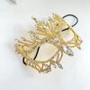 Exaggerated Crystal Mask Shiny Rhinestone Face Mask Bling Bling Mask  Costume Party