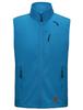 Little Donkey Andy Men's Golf Vest, Fleece-Lined, Windproof, Winter Wear, Blue, Size 2XL