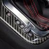 AIRSPEED Kohlefaser Auto Schalthebel Panel Abdeckung Aufkleber Innenverkleidung für Volkswagen VW Golf 6 GTI MK6 2008-2013 Zubehör (Stil B.)