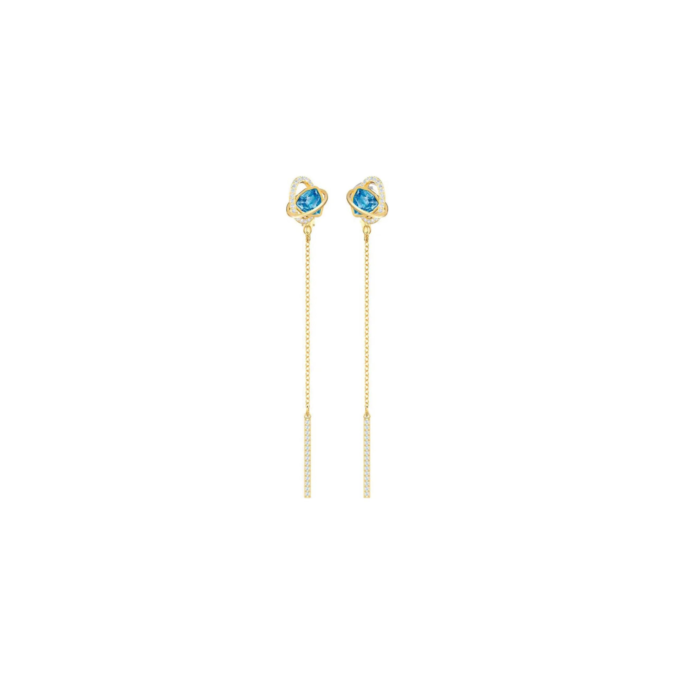 Swarovski Outstanding Glamorous Heart Pierced Earrings Women earrings Gold 5580273 Gold,F