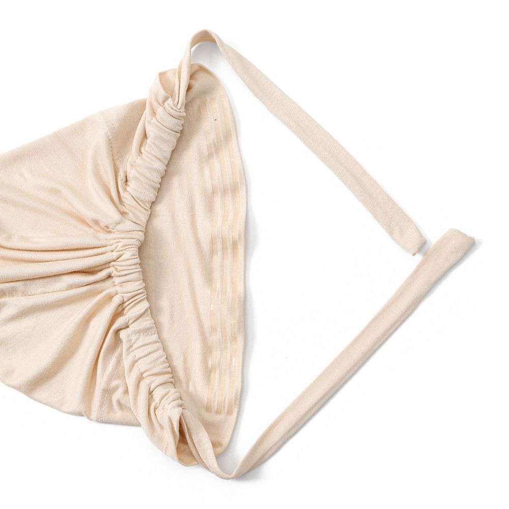 Solid Color Muslim Hijab Cap Stretch Material Inner Hijab Caps Elastic Turban Hat  Islamic Wear