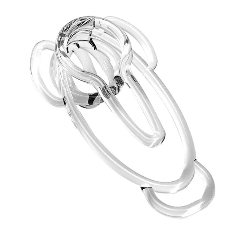 Men's Chastity Lock Sissy Clip Penis Training DevicePanty Chastity Lock Male Mimic Female Pussy Training Clip Bondage Cock Cage