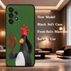 F-Feathers M-McGraw Phone Case For Samsung Galaxy A73,31,32,72,41,53,52,71,22,5G,Note,J7,8,9 Soft Black Cover