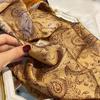 Light Luxury High-End Imitation Silk Scarf Summer Classic Silk Chinese Scarf Shawl Scarf Women'S