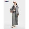 FILA Women's Casual Loose Color-block Hooded Woven Jacket
