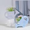 1PC Love Watering Pot Shaped Gypsum Ornament Silicone Mold DIY Concrete Flower Arrangement Plant Decoration Resin Mold