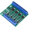 4‑Way MOS Tube Module Field Effect PLC Amplifies Board with Input Output Signal Indicator