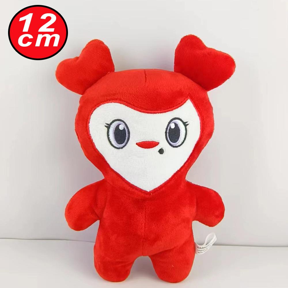 10cm lovelys Plush Korean Super Star Plush Toys Cartoon Animal Momo Doll Keychain Pendant Keybuckle Children's gifts