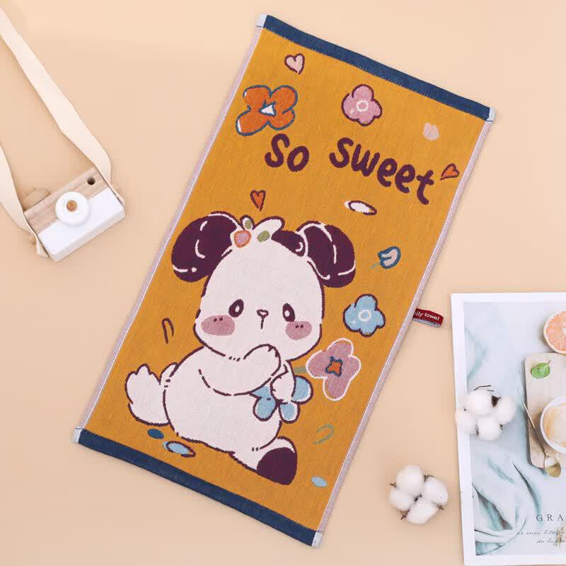Cartoon Gauze Children's Towel