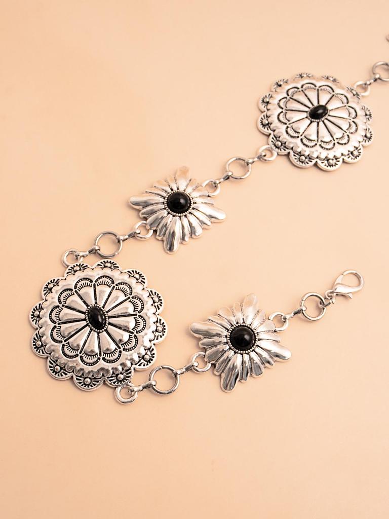 Songhua Stone Ethnic Style Ladies Fashion Waist Chain Accessory