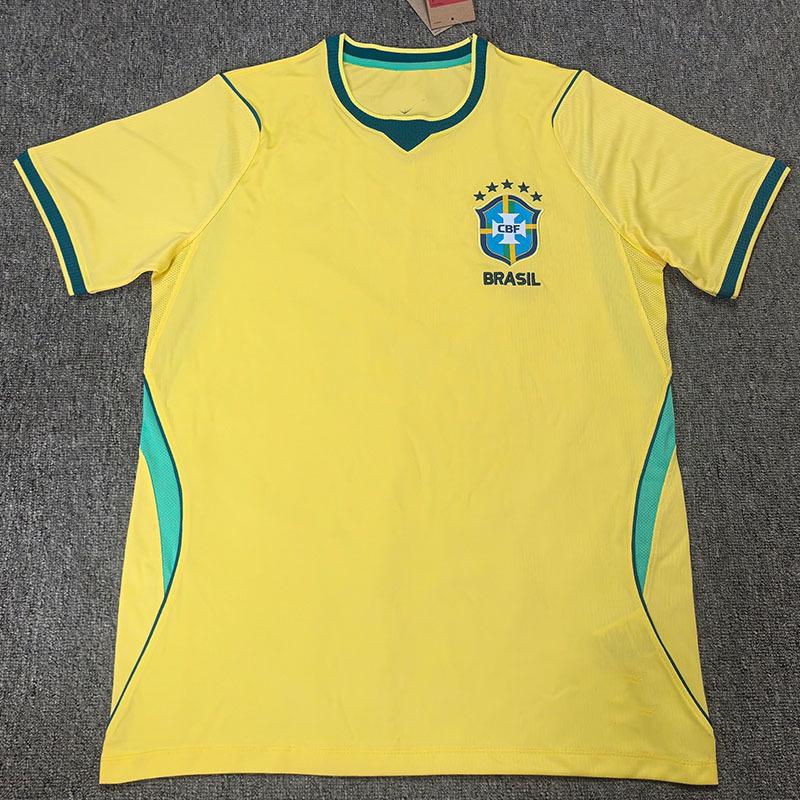 Brazil World Cup Home Fan Jersey - Short Sleeve M жёлтый