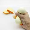 Weiches Mehltoast Scheibenform Brot Stressball Angstlöser Fake Food Spielzeug für Erwachsene Trickreich Lustige Geburtstagsgeschenke