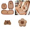 Car Seat Cover With Faux Bunny Fur For Winter Warmth And Decorative Car Accessory