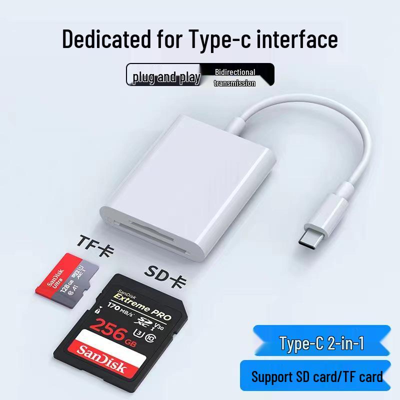 Apple Mobile TF Card Reader & Type-C To Camera SD/USB Adapter