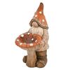 Country Living Gnome And Toadstool Birdfeeder