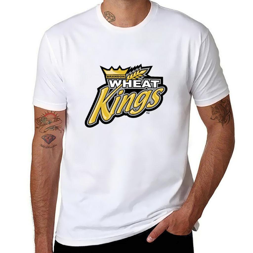 Brandon Wheat Kings T-Shirt Utility Arbeits-Kurzarmtop