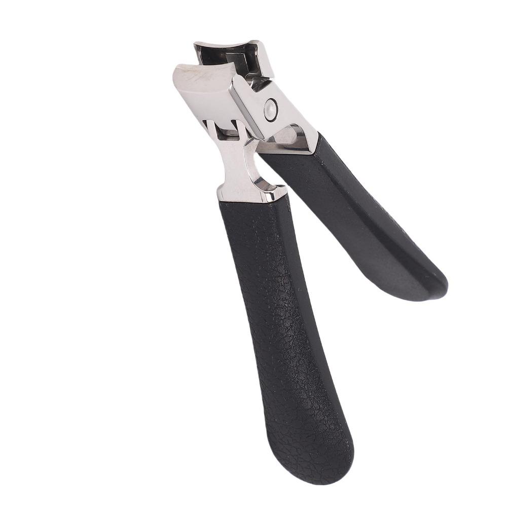 Stainless Steel Wide Jaw Nail Clipper Wide Jaw Opening Thick Nail Clipper For Hard Nails