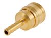 Brass Compressor Quick-Connector for 6mm Hose