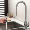 Pumping Spray Head Nozzle Replacement Pull Down Faucet Kitchen Sink ABS Easy Installation Attachment Tap Adapter