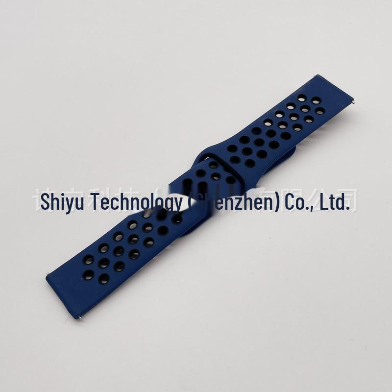 "Two-Color Silicone Strap for Huawei GT3, Samsung S4, Huami GT2pro, Honor Magic2, Xiaomi Watches"