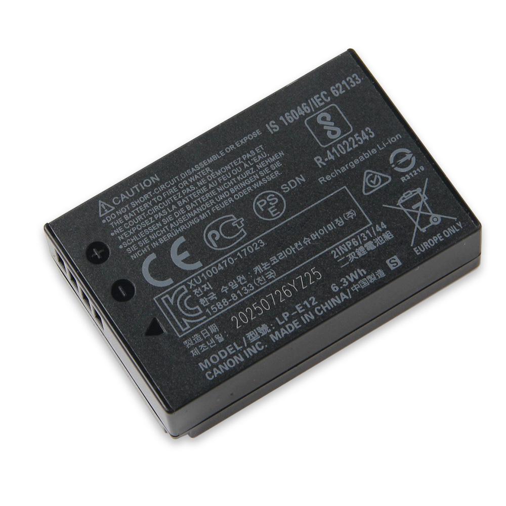 New Camera Replacement Battery LP-E12 For Canon EOS M M2 M10 M50 M100 M200 100D Kissx7 SX70hs 875mAh 7.2V