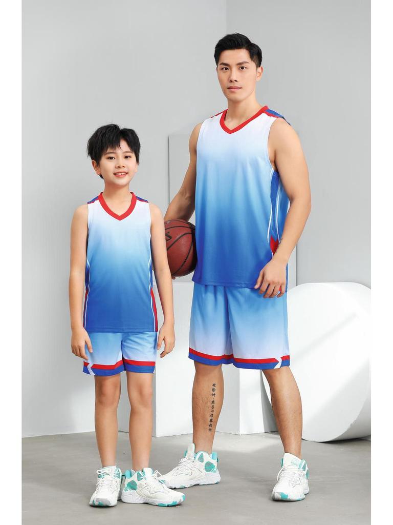 Customizable Men's and Women's Breathable Basketball Training Camp Jersey & Shorts Set