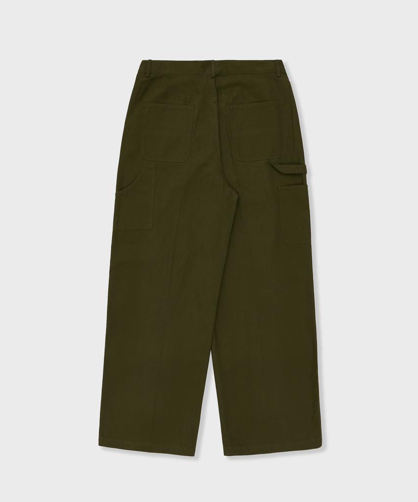 GLW Carpenter Fatigue Cotton Pants Olive