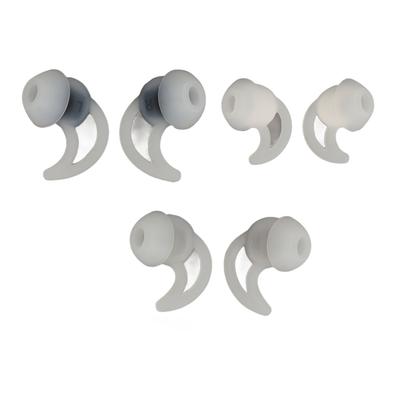3 Pairs SML Replacement Silicone Earbuds Tips Soft Comfortable Silicone Ear Tips for QC20 QC30
