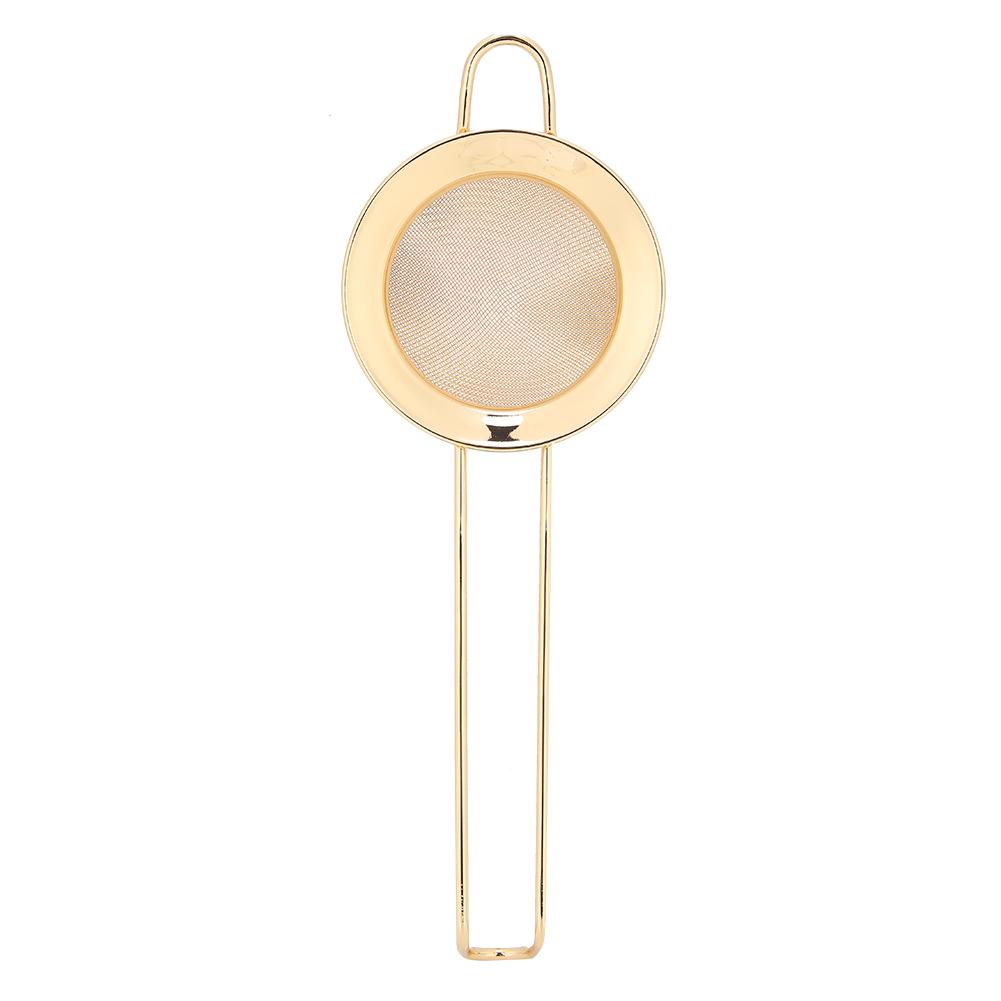 Stainless Steel Cone Shape Cake Powder Filter Cocktail Mesh Strainer Bar Accessories