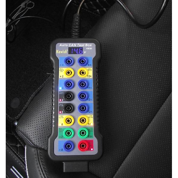 2026 OBDII Auto Car Break out Box Obd Breakout Box Car Protocol Detector with Pin out Car Obd2 Interface Monitor for Vehicle