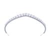 Elegant Pearls Crystals Headband for Formal Event Wedding Reception Hair Ornament With Secure Fit