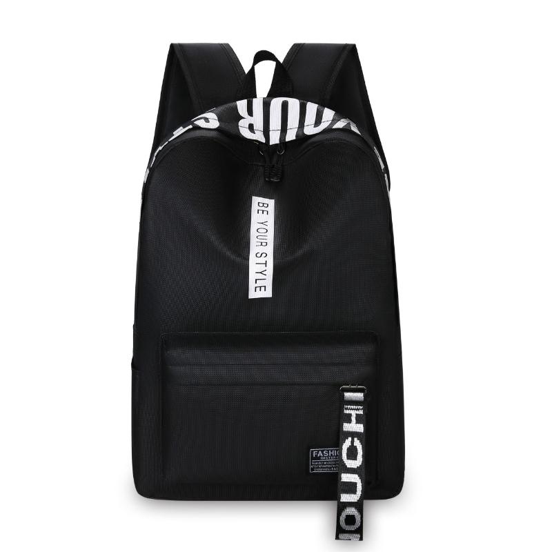 Fashion Trend Backpack Backpack for Men and Women Junior High School High School Student Bag Large Capacity Korean Version of Th