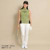 Callaway Sleeveless Mock Neck Shirt UV Golf Underwear C24134208 Women's (Brand Logo, Moisture-Wicking, Quick-Drying, Protection) / / 1181_Khaki
