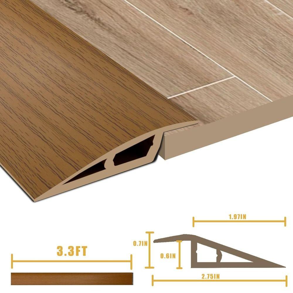 Wear-resistant Threshold Cover Carpet To Tile Edging Trim Strip Flat Button Strip  Doorway