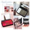 80 Stück Leere Metallpfännchen 4 Größen Aluminium Leere Lidschattenpfännchen Rechteckige Lippenstiftpalette für Make-up Kosmetik 0,7~1x0,3~0,7 Zoll