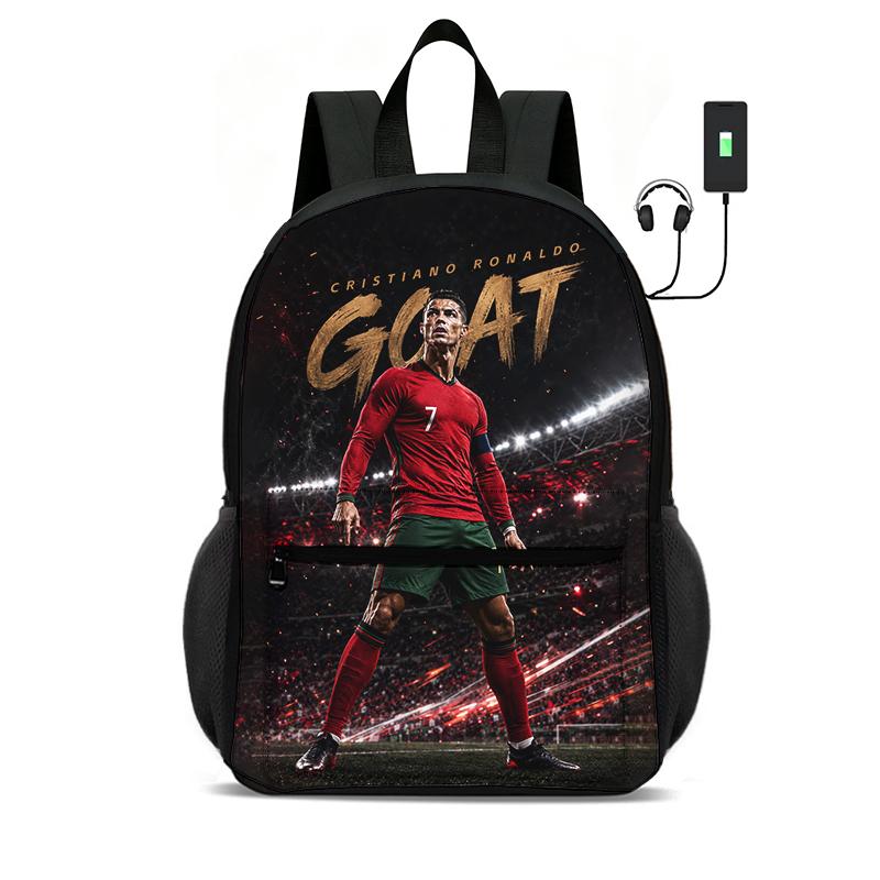 ONE PIECE Monkey D. Luffy 18.5inch Knapsack Animated Child Schoolbags for Boys Girls,Durable & Light Weight Bags for Pupil