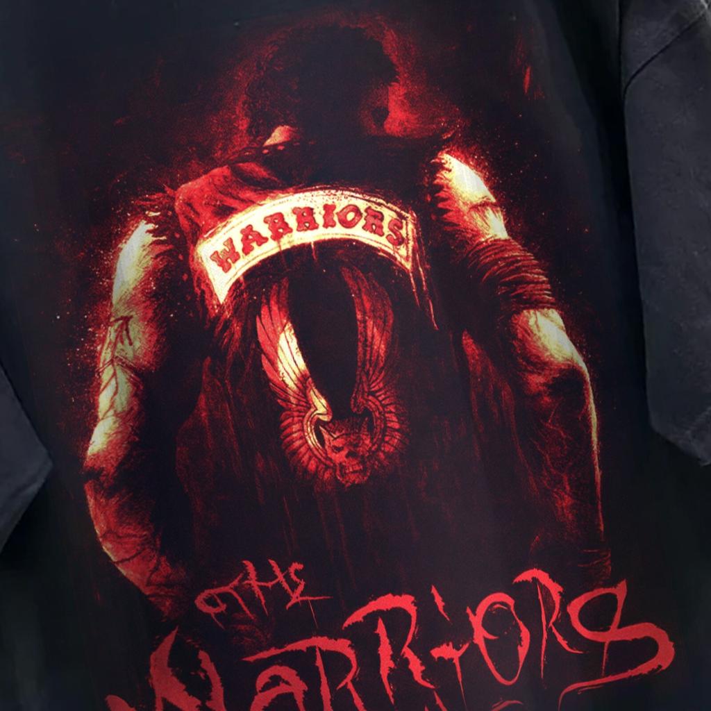 The Warriors Film Retro Vintage Stil T-Shirt Herren Damen Tees Top Hohe Qualität Grafikdruck DTG