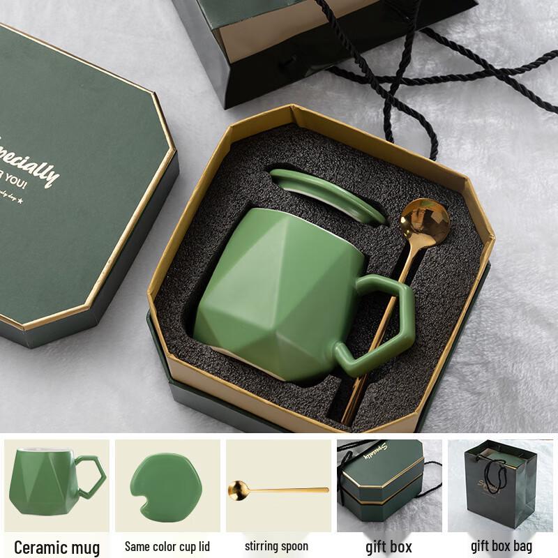 Cană de cafea WJ din ceramică cu design unic