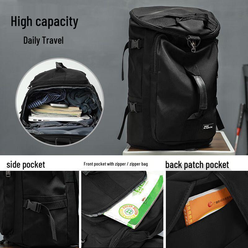 Pánský cestovní batoh a taška přes rameno do posilovny s velkou kapacitou