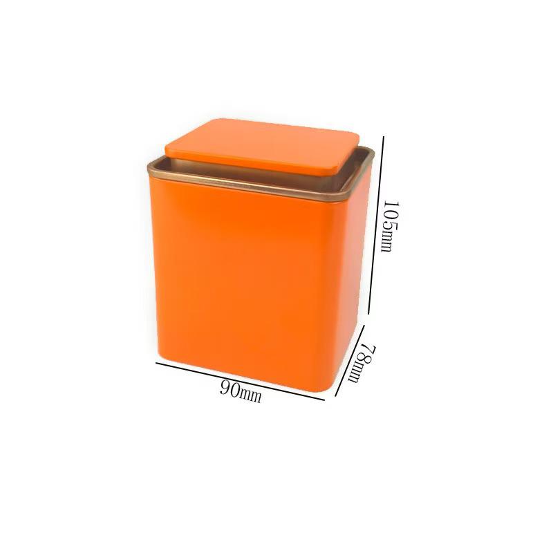 

Tea Can Packaging Box: Assorted Teas - Pu er, Black, White, Yunwu Green, Zhengshan Xiaozhong, Rock Tea - Small Empty Tin Can.