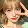 with Adhesive Backing Face Eye Jewels Sticker 3D Resin Crystal Gem Sticker  Festival