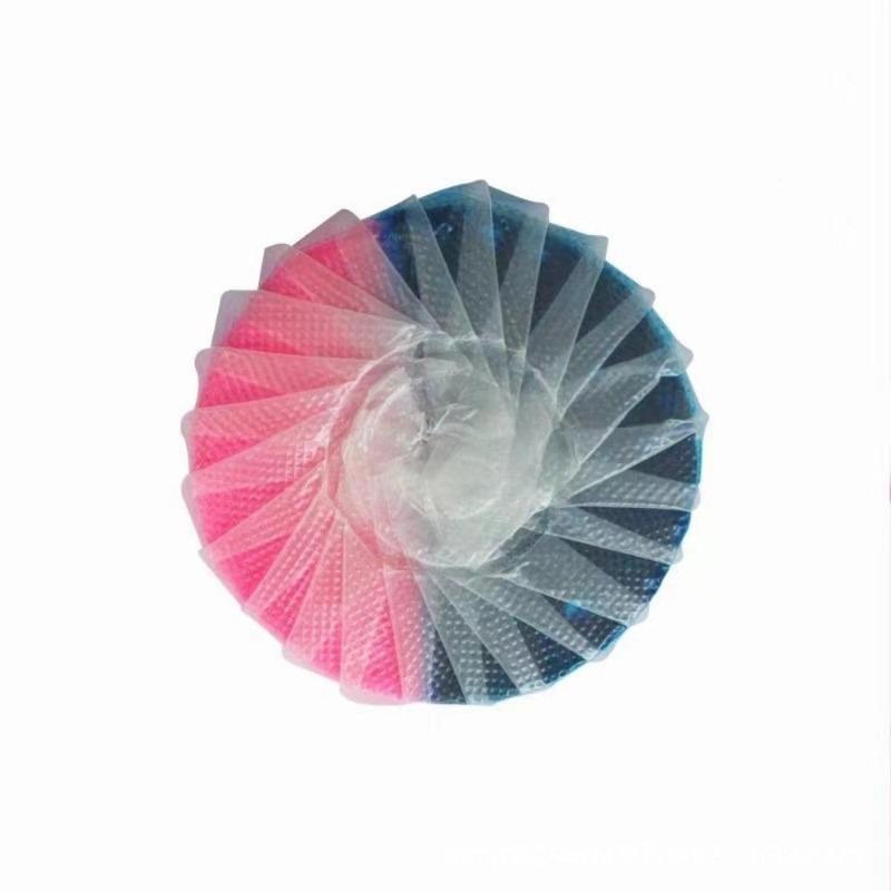 Dvoubarevný bublinkový čistič na toalety Růžová vůně Čisticí prostředek na toalety Dlouhotrvající deodoranty a zadržující vůně