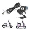 E‑Bike Thumb Throttle LCD Display Digital Battery Voltage Power Switch for Electric Vehicle