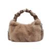 Furry Bag, Fluffy Handbag, Niche Fluffy Single-shoulder Crossbody Bag