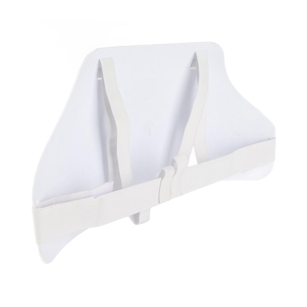 Fencing Chest Guard Lightweight Breathable Strap Men Fencer Breast Protector for Soccer Baseball