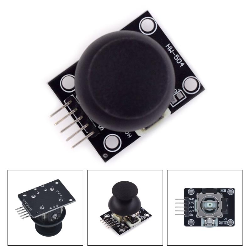 Double Axises Joystick for 2 5V Game Control Rod Sensor 2.54mm Pin Control Lever Sensor GameController Sensor Board
