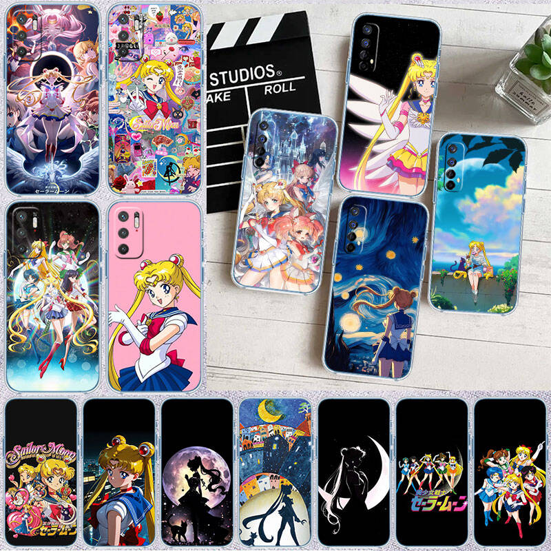 MH133 S-Sailor Moon Case for Motorola E7 G6 G7 G8 G9 Plus Power Play G10 G20 G04 E30 E40 E22 E20 E13 E15 G22 G23 G05 G75 G35 G55