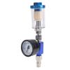 Spray Pneumatic Gun Air Regulator Gauge   Inline oil Water Trap Filter Separator