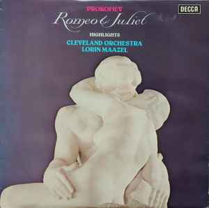 

LP Record SERGEI PROKOFIEV, THE CLEVELAND ORC - Romeo & Juliet - Highlights SXL6668 Decca UK Classical Used