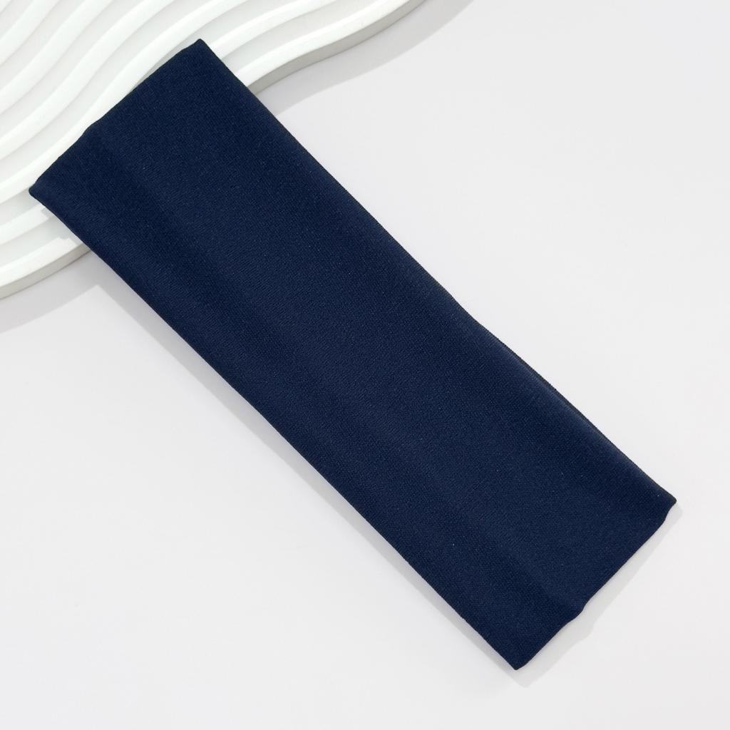 Pure Color Widened 7CM Hairband with High Elasticity, Suitable for Sports, Headscarf, Yoga, Hair Accessory